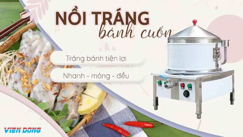 nồi điện tráng bánh cuốn 