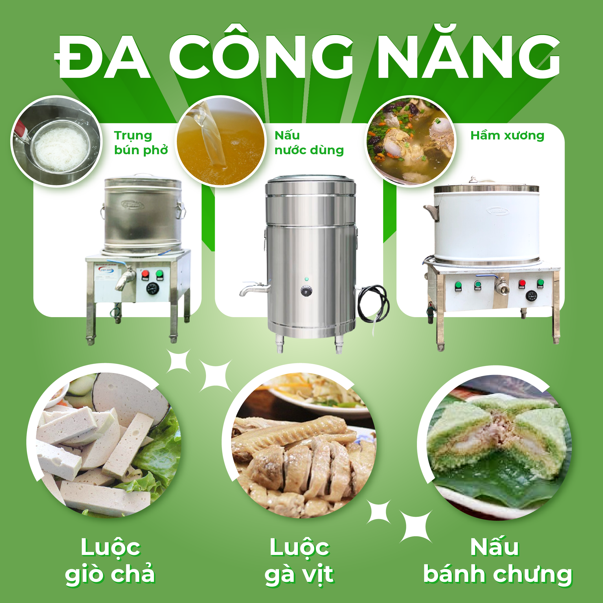 Nồi nấu phở điện