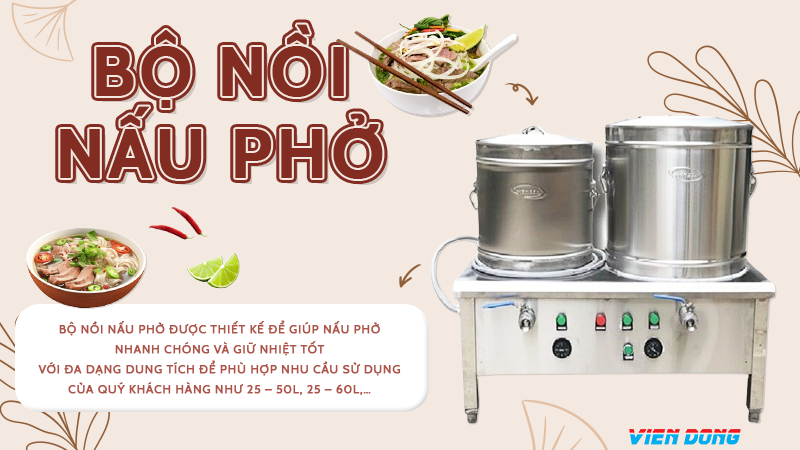 nồi nấu phở đôi 