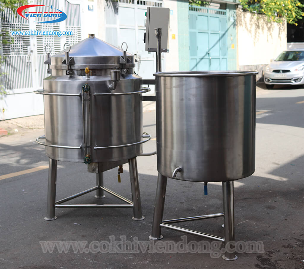 nồi nấu rượu 30kg/mẻ