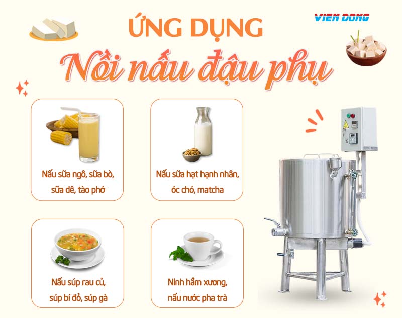 nồi nấu đậu phụ bằng điện