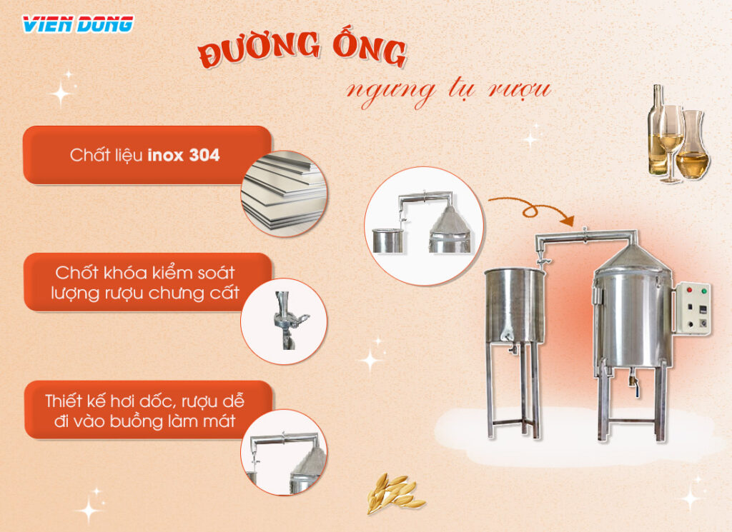 nồi nấu rượu 50kg
